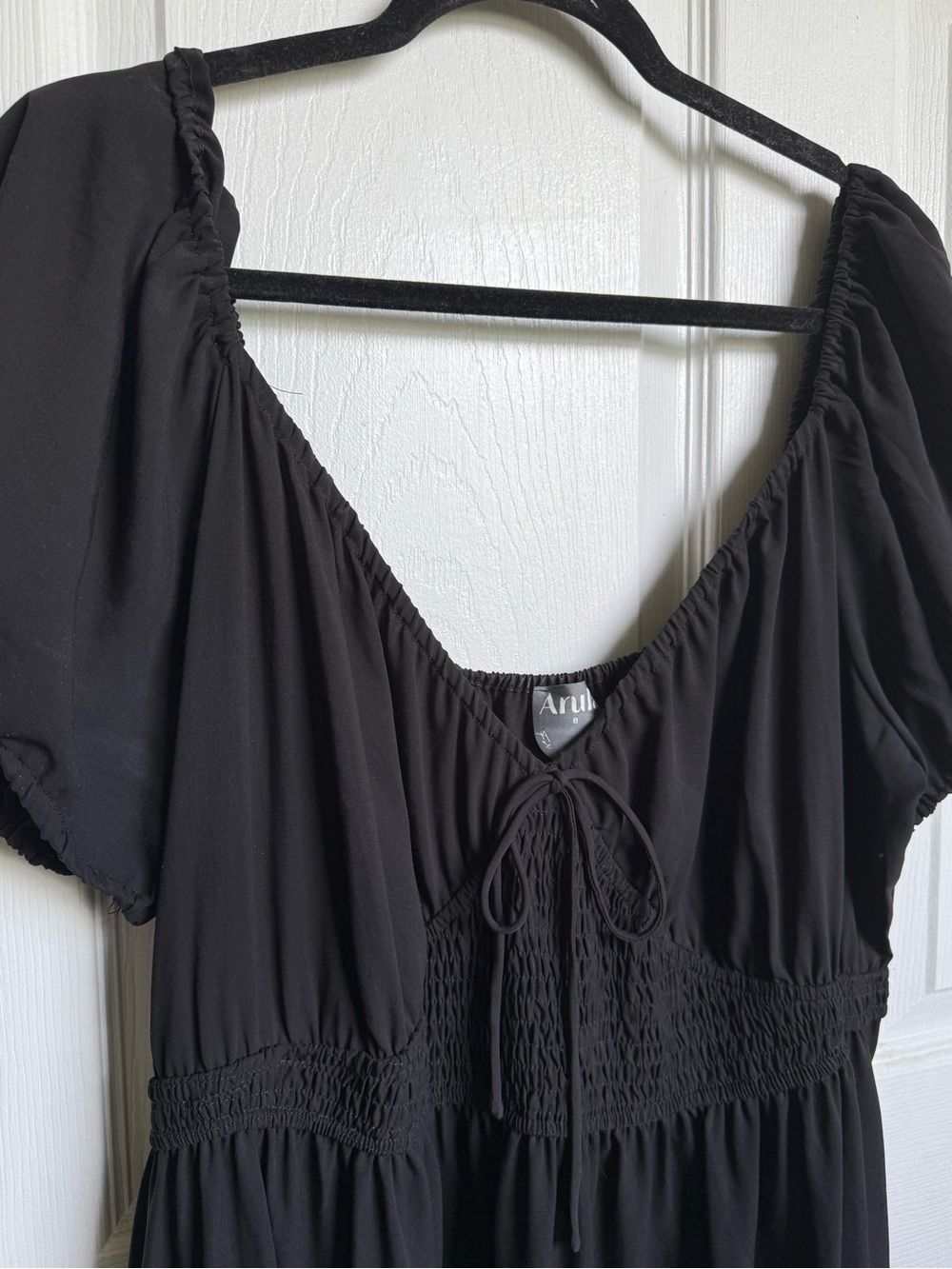 Arula Black Maxi Dress